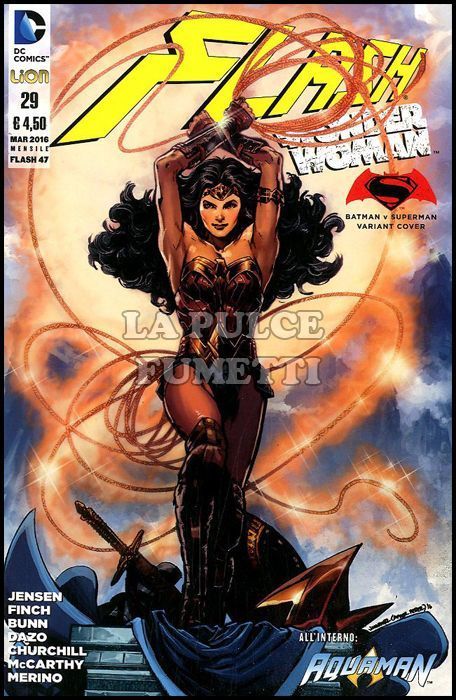 FLASH #    47 - FLASH/WONDER WOMAN  29 - VARIANT DAWN OF JUSTICE